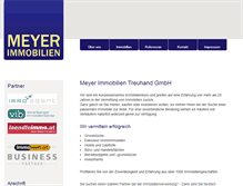 Tablet Screenshot of meyer-immobilien.at